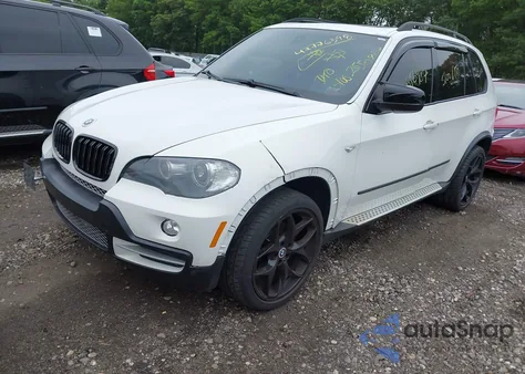 2007 BMW X5 3.0Si z USA, uszkodzony, nr VIN 5UXFE43547L012072